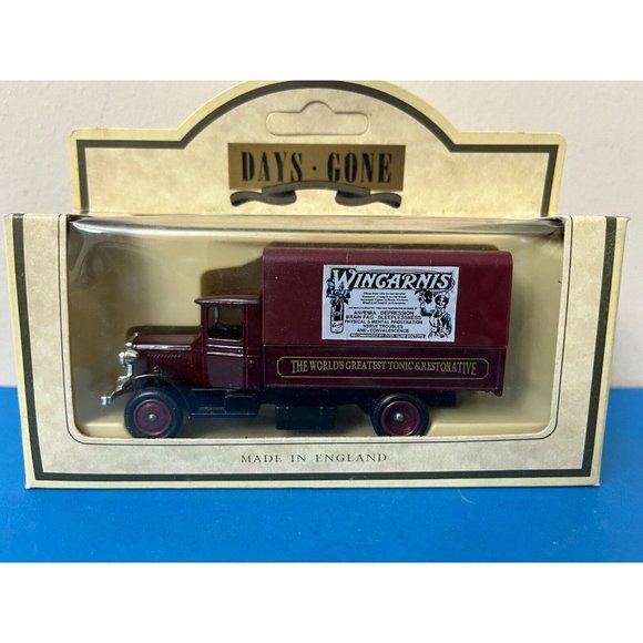 LLEDO Diecast 1934 Mack Canvas Delivery Truck Wingarnis Tonic Promo DG28 NEW - Picture 1 of 7